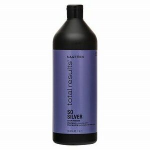 Matrix Total Results Color Obsessed So Silver Shampoo sampon platinaszőke és ősz hajra 1000 ml kép