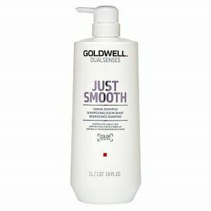 Goldwell Dualsenses Just Smooth Taming Shampoo hajsimító sampon rakoncátlan hajra 1000 ml kép