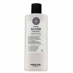 Maria Nila Sheer Silver Shampoo sampon platinaszőke és ősz hajra 350 ml kép