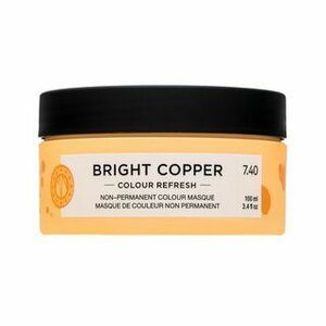 Maria Nila Colour Refresh tápláló maszk színes pigmentekkel réz árnyalatú hajhoz Bright Copper 100 ml kép