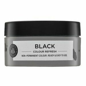 Maria Nila Colour Refresh tápláló maszk színes pigmentekkel a fekete árnyalat újraélesztéséhez Black 100 ml kép