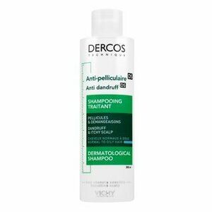 Vichy Dercos Anti-Dadruff Advanced Action Shampoo tisztító sampon korpásodás ellen normál és zsíros hajra 200 ml kép