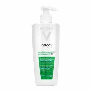 Vichy Dercos Anti-Dandruff DS Dermatological Shampoo sampon korpásodás ellen normál és zsíros hajra 390 ml kép