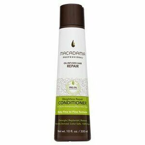 Macadamia Professional Weightless Moisture Conditioner erősítő kondicionáló haj hidratálására 300 ml kép