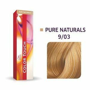 Wella Professionals Color Touch Pure Naturals professzionális demi-permanent hajszín többdimenziós hatással 9/03 60 ml kép