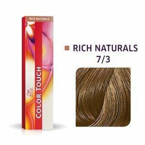 Wella Professionals Color Touch Rich Naturals professzionális demi-permanent hajszín többdimenziós hatással 7/3 60 ml kép