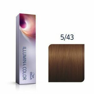 Wella Professionals Illumina Color professzionális permanens hajszín 5/43 60 ml kép