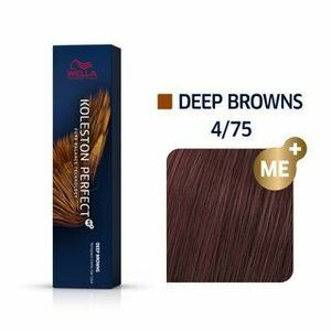 Wella Professionals Koleston Perfect Me+ Deep Browns professzionális permanens hajszín 4/75 60 ml kép