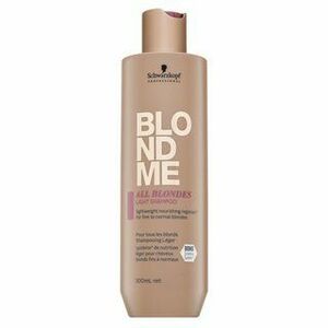 Schwarzkopf Professional BlondMe All Blondes Light Shampoo tisztító sampon szőke hajra 300 ml kép