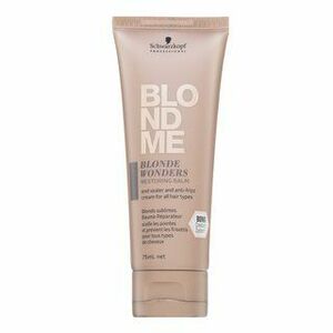 Schwarzkopf Professional BlondMe Blonde Wonders Restoring Balm öblítés nélküli ápolás szőke hajra 75 ml kép