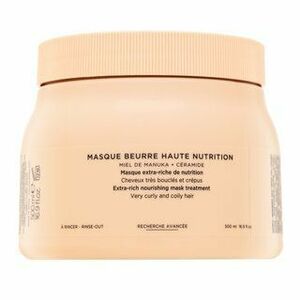 Kérastase Curl Manifesto Masque Beurre Haute Nutrition tápláló maszk hullámos és göndör hajra 500 ml kép