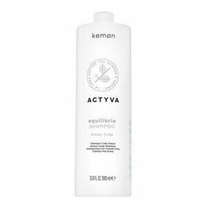 Kemon Actyva Equilibrio Shampoo tisztító sampon gyorsan zsírosodó hajra 1000 ml kép