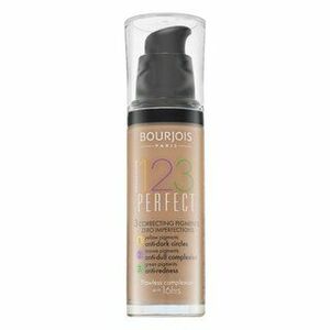 Bourjois 123 Perfect Foundation folyékony make-up az arcbőr hiányosságai ellen 52 Vanilla 30 ml kép