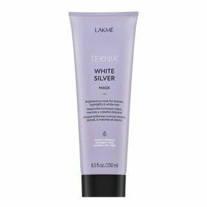 Lakmé Teknia White Silver Mask neutralizáló maszk platinaszőke és ősz hajra 250 ml kép