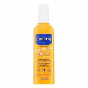 Mustela Bébé High Protection Sun Spray SPF50 napozó spray gyerekeknek 200 ml kép