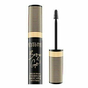 Eveline Eyebrow Mascara szemöldökzselé 02 Dark Brown 6 ml kép