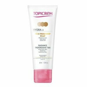 Topicrem HYDRA+ Radiance Progressive Tan arc krém az egységes és világosabb arcbőrre 40 ml kép