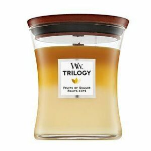 Woodwick Trilogy Fruits of Summer illatos gyertya 275 g kép