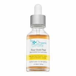 The Organic Pharmacy Four Acid Peel 5% Serum hámlasztó peeling szérum az élénk bőrért 30 ml kép