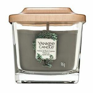 Yankee Candle Vetiver & Black Cypress illatos gyertya 96 g kép