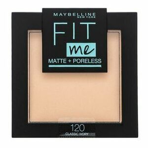 Maybelline Fit Me! Matte + Poreless Powder púder matt hatású 120 Classic Ivory 9 g kép