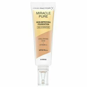 Max Factor Miracle Pure Skin 55 Beige hosszan tartó make-up hidratáló hatású 30 ml kép