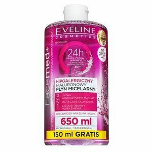 Eveline FaceMed+ Cleansing Micellar Water micelláris sminklemosó minden bőrtípusra 650 ml kép