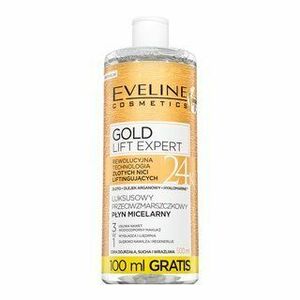 Eveline Gold Lift Expert Anti-age Micellar Water micelláris sminklemosó ráncok ellen 500 ml kép