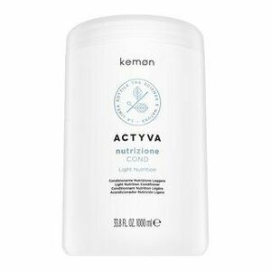 Kemon Actyva Nutrizione Light Conditioner tápláló kondicionáló vékony szálú hajra 1000 ml kép