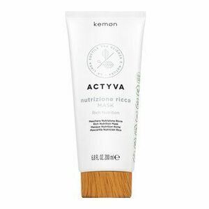 Kemon Actyva Nutrizione Rich Mask tápláló maszk nagyon száraz hajra 200 ml kép