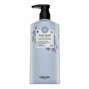 Maria Nila Colour Refresh tápláló maszk színes pigmentekkel platinaszőke és ősz hajra Pearl Silver 750 ml kép