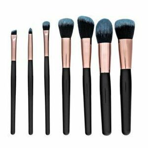 MIMO Makeup Brush Set Black 7 Pcs ecset szett kép