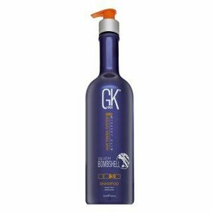 GK Hair Silver Bombshell Shampoo neutralizáló sampon platinaszőke és ősz hajra 710 ml kép