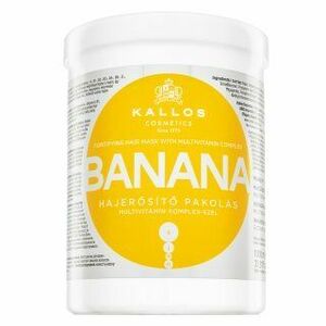 Kallos Banana Fortifying Hair Mask erősítő maszk gyenge hajra 1000 ml kép