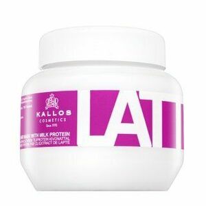 Kallos Latte Hair Mask erősítő maszk festett, vegyileg kezelt és szőkített hajra 275 ml kép