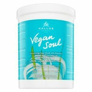 Kallos Vegan Soul Volumizing Hair Mask erősítő maszk volumen növelésre 1000 ml kép