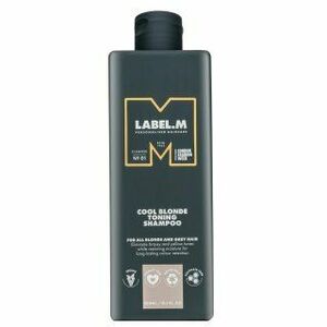 Label.M Cool Blonde Toning Shampoo tonizáló sampon platinaszőke és ősz hajra 300 ml kép