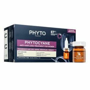 Phyto Phyto Cyane Progressive Hair-Loss Treatment for Women hajkúra hajhullás ellen 12 x 5 ml kép