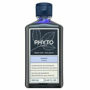 Phyto Purple No Yellow Shampoo tonizáló sampon a sárga tónusok semlegesítésére 250 ml kép