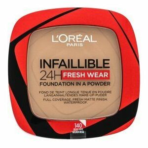 L´Oréal Paris Infaillible 24H Fresh Wear Foundation in a Powder púderes make-up matt hatású 140 9 g kép