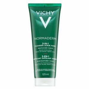 Vichy Normaderm tisztító ápolás 3-in-1 Scrub + Cleanser + Mask 125 ml kép