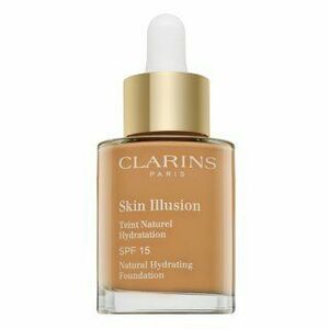Clarins Skin Illusion Natural Hydrating Foundation folyékony make-up hidratáló hatású 112.3 Sandalwood 30 ml kép