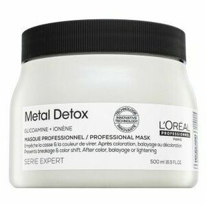 L´Oréal Professionnel Série Expert Metal Detox Professional Mask maszk védett és fényes hajért 500 ml kép