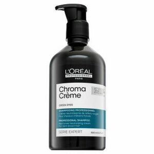 L´Oréal Professionnel Série Expert Chroma Créme Green Dyes Shampoo neutralizáló sampon sötét hajra 500 ml kép