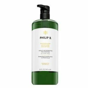 PHILIP B Peppermint & Avocado Volumizing & Clarifying Shampoo erősítő sampon minden hajtípusra 947 ml kép