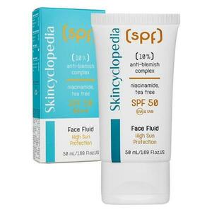 Foltosodásgátló folyadék arcra fényvédővel - Skincyclopedia Face Fluid High Sun Protection, Camco, 50 ml kép