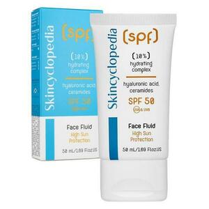 Hidratáló folyadék arcra fényvédővel, SPF50 - Skincyclopedia Face Fluid High Sun Protection, Camco, 50 ml kép