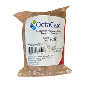 Öntapadó rugalmas kötszer – Octamed OctaCare Cohesive Bandage, 7.5 cm x 4.5 m kép