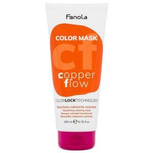 Színező Hajmaszk - Fanola Color Mask Copper Flow, 200 ml kép