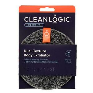Hámlasztó szivacs érzékeny bőrre, két textúrával – Cleanlogic Detoxify Dual-Texture Body Exfoliator, 1 db. kép